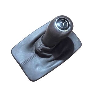 OEM Mercedes Benz C-Class W204  Shift Knob And Boot, dark brown Leather,